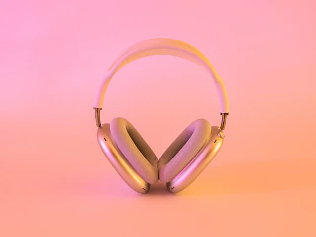 A pair of headphones